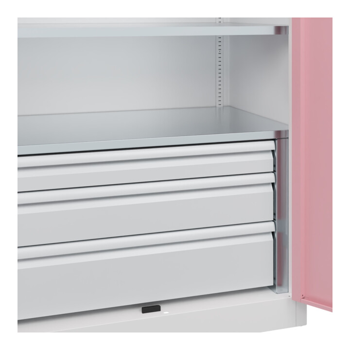 C+P Schwerlastschrank Acurado Pro 1950 x 1000 x 600 mm 9016/3015