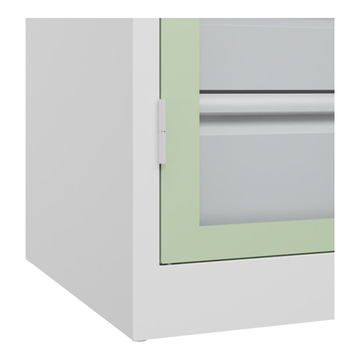C+P Schwerlastschrank Acurado Pro 1950 x 1000 x 600 mm 9016/6019