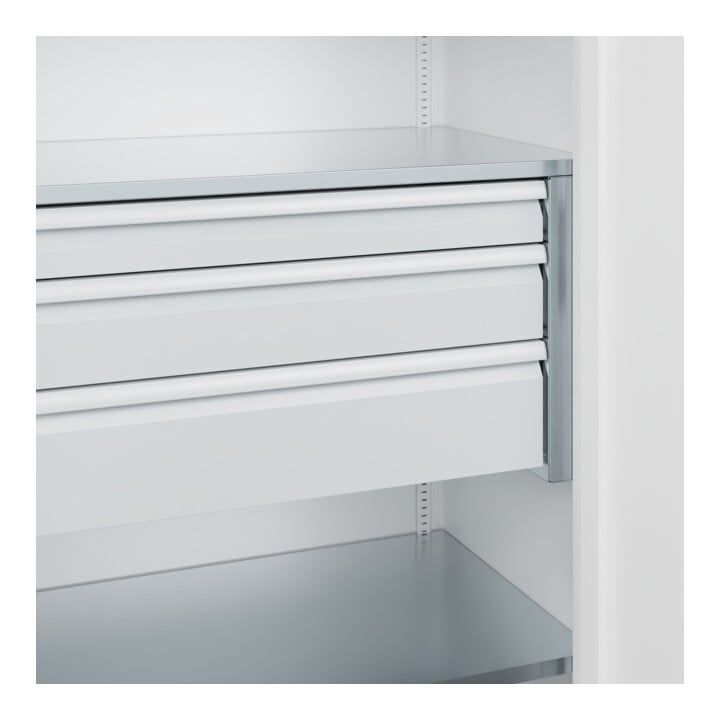 C+P Schwerlastschrank Acurado Pro 1950 x 1000 x 600 mm 9016/9016