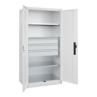 C+P Schwerlastschrank Acurado Pro 1950 x 1000 x 600 mm 9016/9016