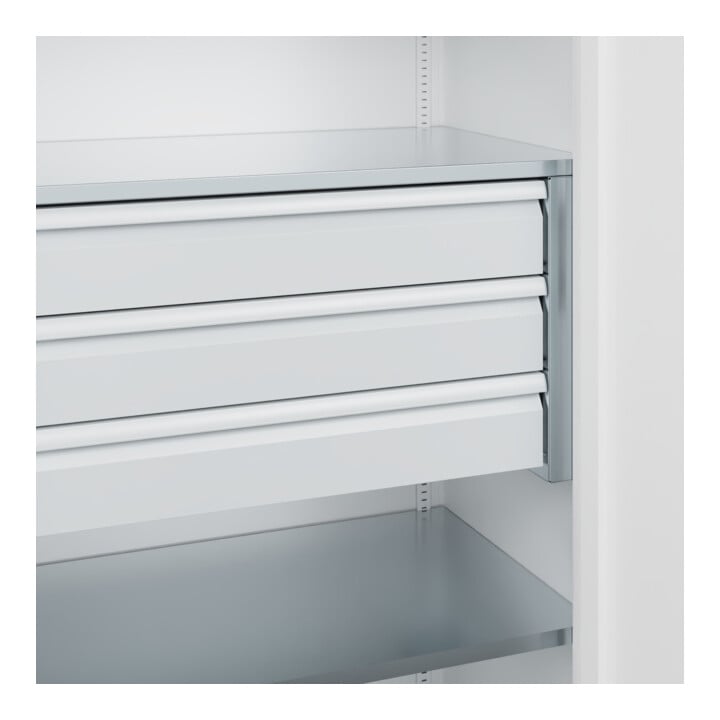 C+P Schwerlastschrank Acurado Pro 1950 x 1000 x 600 mm 9016/9016