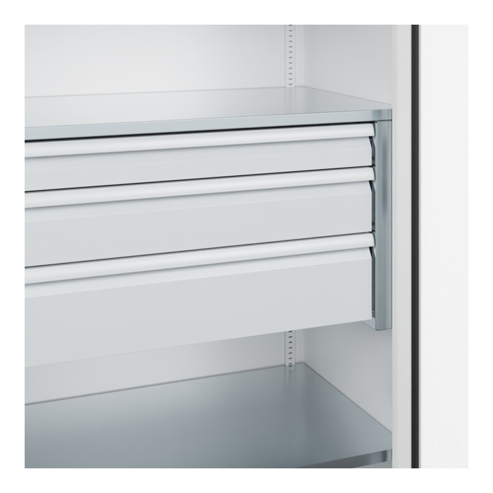 C+P Schwerlastschrank Acurado Pro 1950 x 1000 x 600 mm 9016/9016