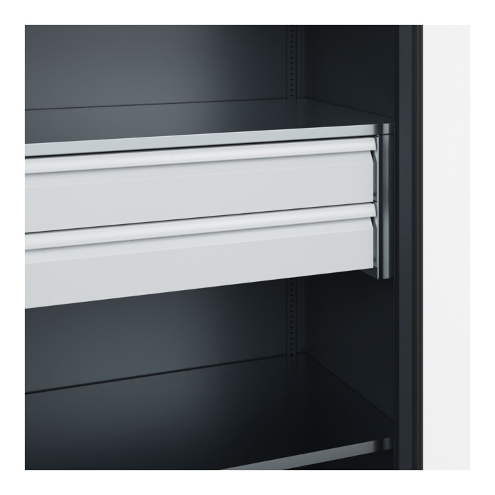 C+P Schwerlastschrank Acurado Pro 1950 x 1000 x 600 mm anthrazitgrau