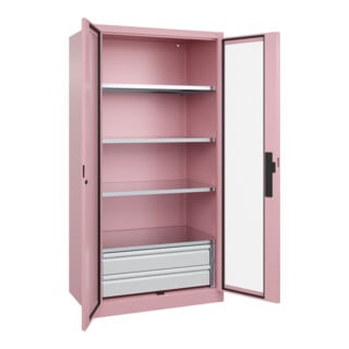 C+P Schwerlastschrank Acurado Pro 1950 x 1000 x 600 mm mit Schubladen 3015/3015