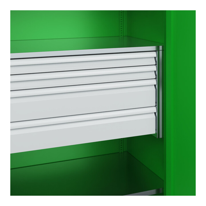 C+P Schwerlastschrank Acurado Pro 1950 x 1000 x 600 mm mit Schubladen