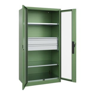 C+P Schwerlastschrank Acurado Pro 1950 x 1000 x 600 mm mit Schubladen