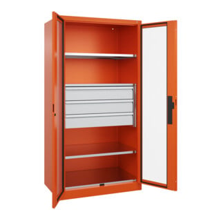 C+P Schwerlastschrank Acurado Pro 1950 x 1000 x 600 mm RAL 2004