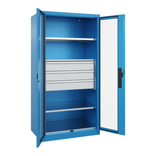 C+P Schwerlastschrank Acurado Pro 1950 x 1000 x 600mm 5012/5012