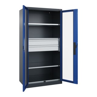 C+P Schwerlastschrank Acurado Pro 1950 x 1000 x 600mm 7016/5010