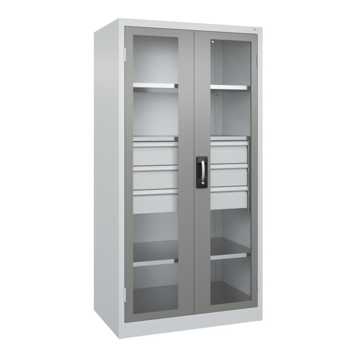 C+P Schwerlastschrank Acurado Pro 1950 x 1000 x 600mm 7035/0004