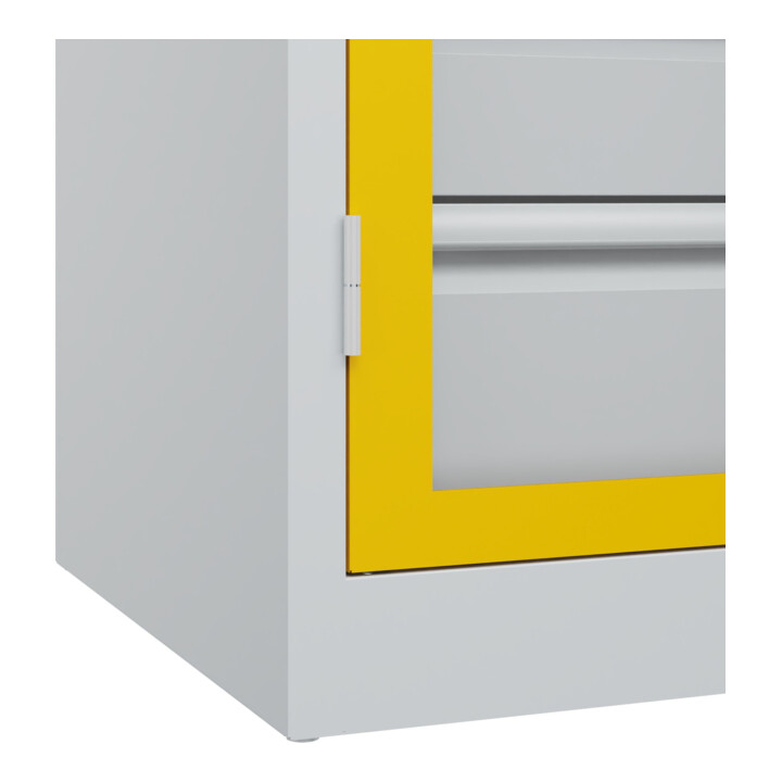 C+P Schwerlastschrank Acurado Pro 1950 x 1000 x 600mm 7035/1023