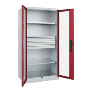 C+P Schwerlastschrank Acurado Pro 1950 x 1000 x 600mm 7035/3003