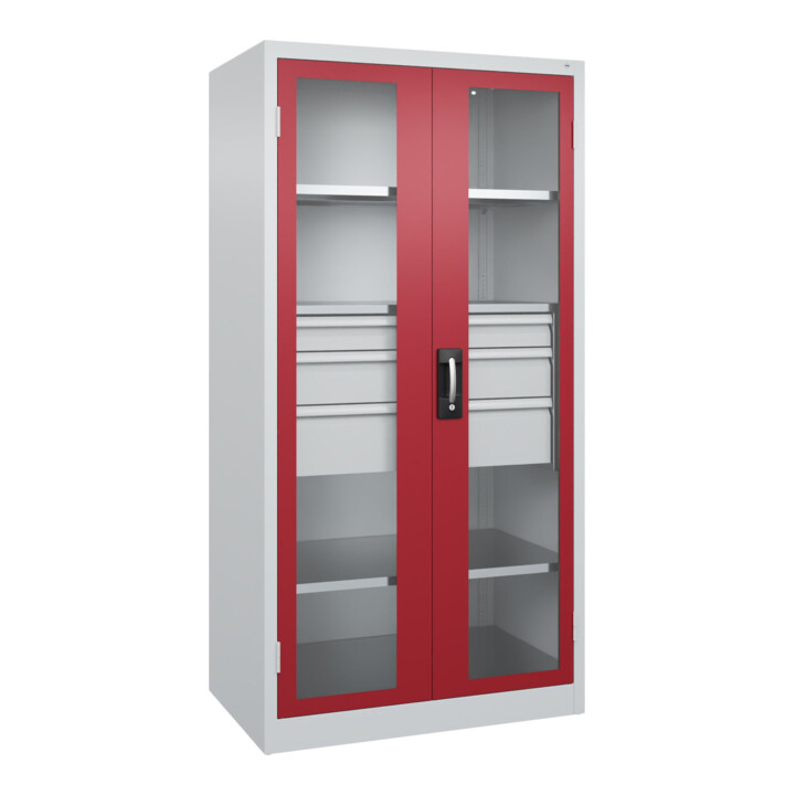 C+P Schwerlastschrank Acurado Pro 1950 x 1000 x 600mm 7035/3003
