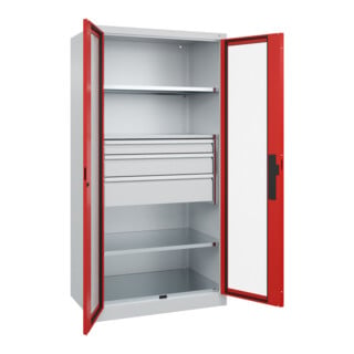 C+P Schwerlastschrank Acurado Pro 1950 x 1000 x 600mm 7035/3020