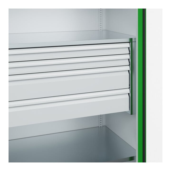 C+P Schwerlastschrank Acurado Pro 1950 x 1000 x 600mm 7035/6037