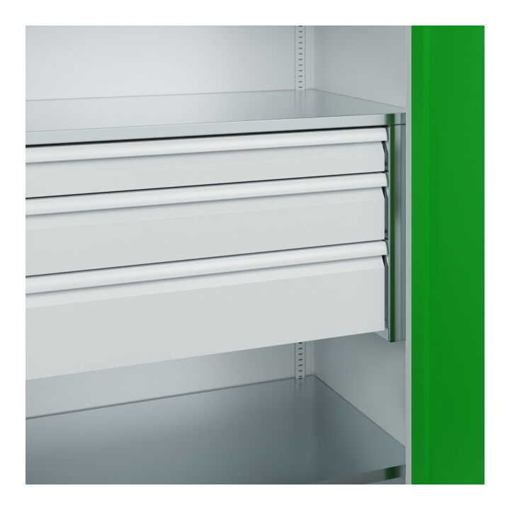 C+P Schwerlastschrank Acurado Pro 1950 x 1000 x 600mm 7035/6037