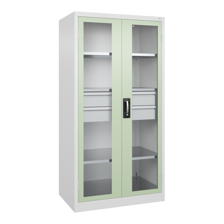 C+P Schwerlastschrank Acurado Pro 1950 x 1000 x 600mm 9016/6019