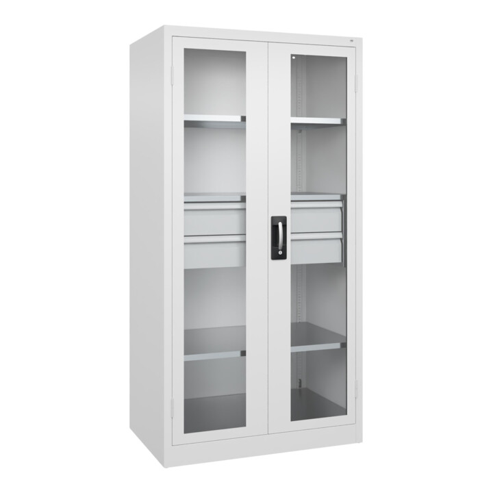 C+P Schwerlastschrank Acurado Pro 1950 x 1000 x 600mm 9016/9016