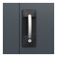 C+P Schwerlastschrank Acurado Pro 1950 x 1000 x 600mm anthrazitgrau