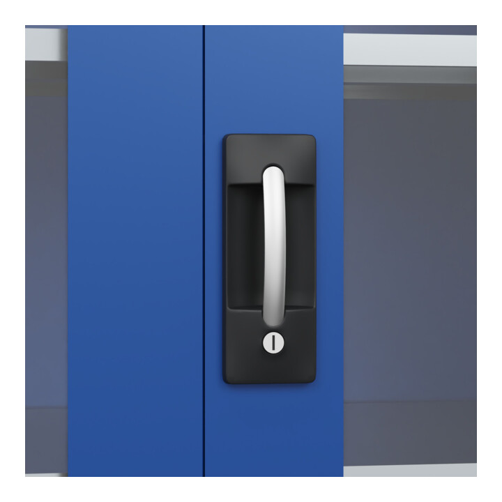 C+P Schwerlastschrank Acurado Pro 1950 x 1000 x 600mm blau