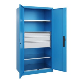 C+P Schwerlastschrank Acurado Pro 1950 x 1000 x 600mm RAL 5012