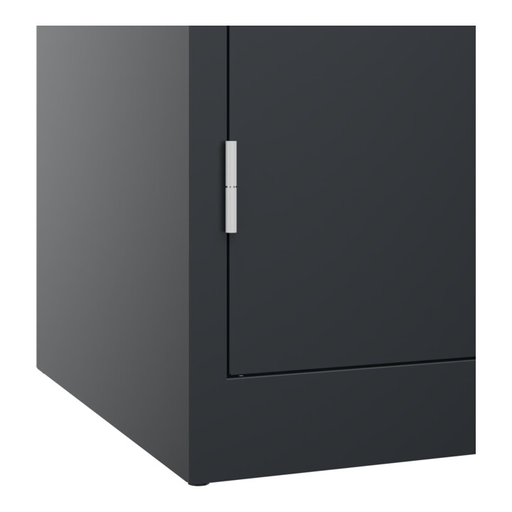 C+P Schwerlastschrank Acurado Pro 1950 x 1000 x 600mm schwarzgrau