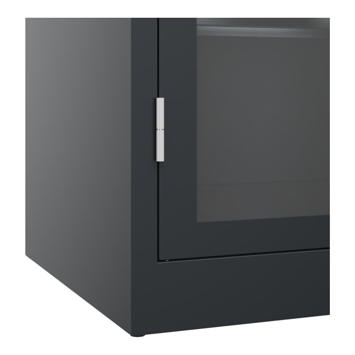 C+P Schwerlastschrank Acurado Pro 1950 x 1000 x 600mm schwarzgrau