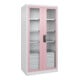 C+P Schwerlastschrank Acurado Pro 1950 x 1000 x 600mm weiß/rosa