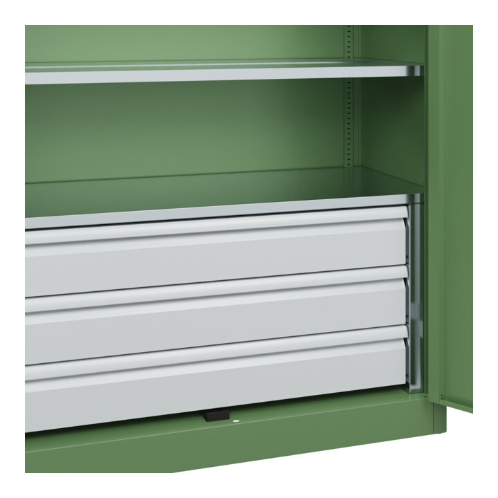 C+P Schwerlastschrank Acurado Pro 1950 x 1200 x 500 mm 6011/6011