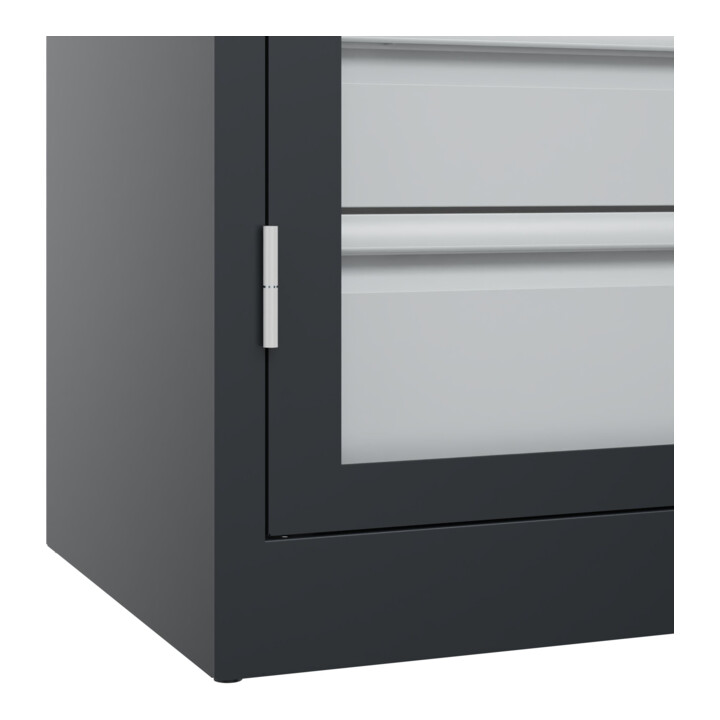 C+P Schwerlastschrank Acurado Pro 1950 x 1200 x 500 mm 7021/7021