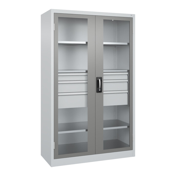 C+P Schwerlastschrank Acurado Pro 1950 x 1200 x 500 mm 7035/0004