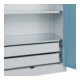 C+P Schwerlastschrank Acurado Pro 1950 x 1200 x 500 mm 7035/0010