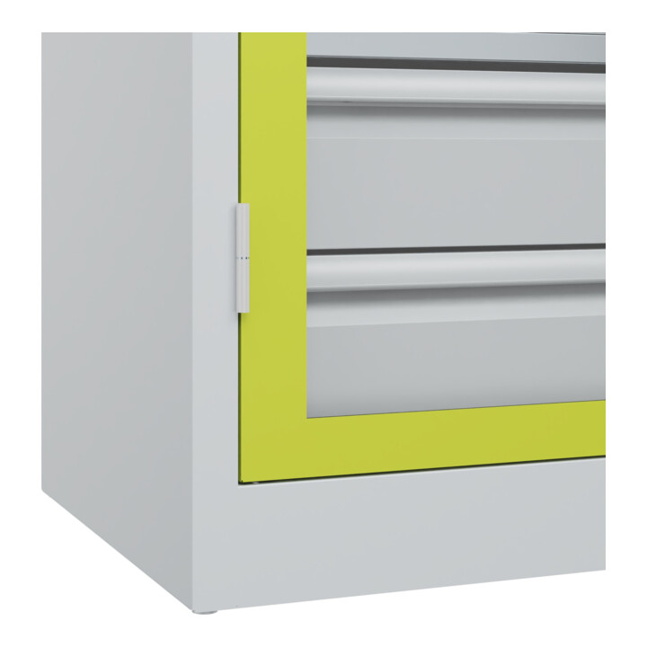 C+P Schwerlastschrank Acurado Pro 1950 x 1200 x 500 mm 7035/0024