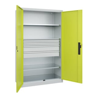 C+P Schwerlastschrank Acurado Pro 1950 x 1200 x 500 mm 7035/0024
