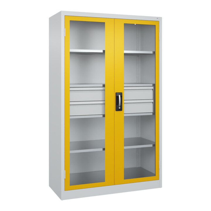 C+P Schwerlastschrank Acurado Pro 1950 x 1200 x 500 mm 7035/1004