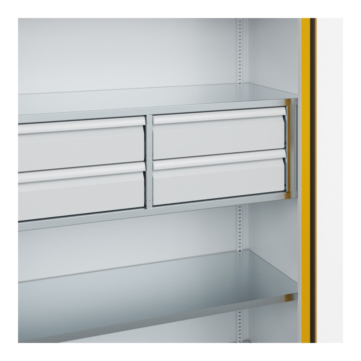 C+P Schwerlastschrank Acurado Pro 1950 x 1200 x 500 mm 7035/1004