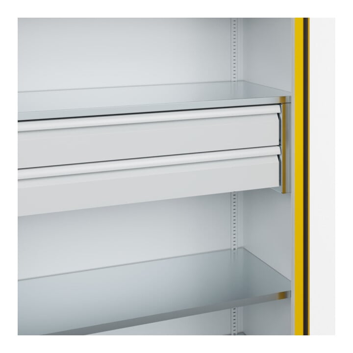 C+P Schwerlastschrank Acurado Pro 1950 x 1200 x 500 mm 7035/1023