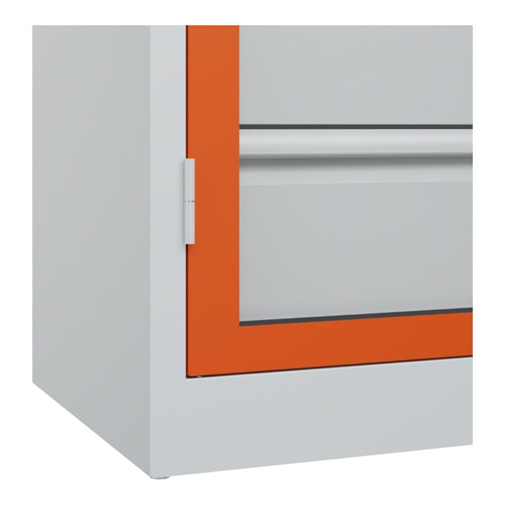 C+P Schwerlastschrank Acurado Pro 1950 x 1200 x 500 mm 7035/2004