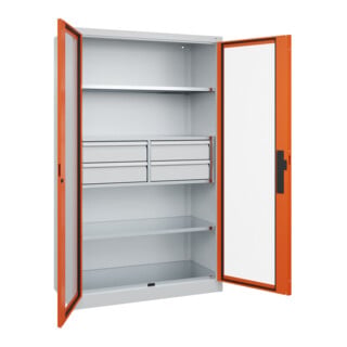 C+P Schwerlastschrank Acurado Pro 1950 x 1200 x 500 mm 7035/2004