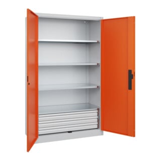 C+P Schwerlastschrank Acurado Pro 1950 x 1200 x 500 mm 7035/2004