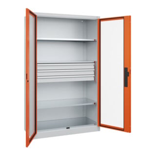 C+P Schwerlastschrank Acurado Pro 1950 x 1200 x 500 mm 7035/2004