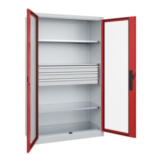 C+P Schwerlastschrank Acurado Pro 1950 x 1200 x 500 mm 7035/3000
