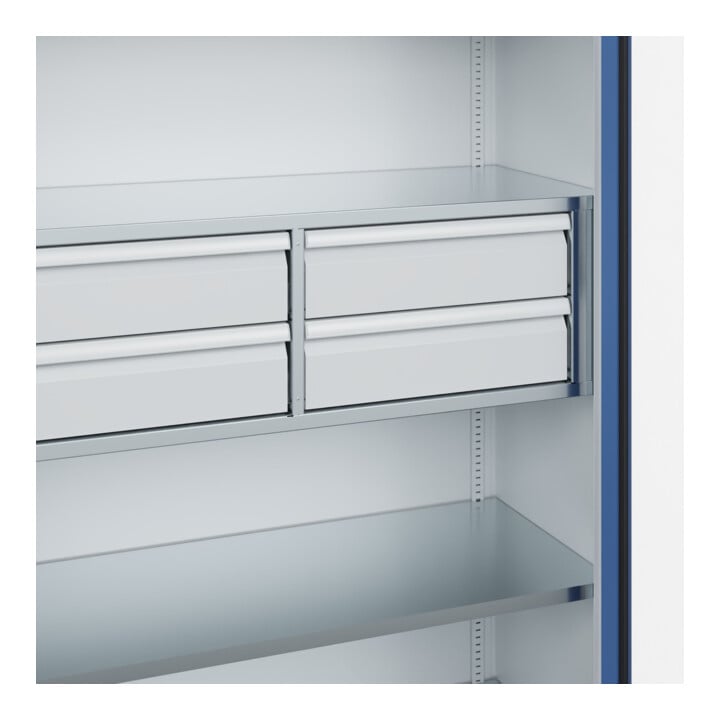 C+P Schwerlastschrank Acurado Pro 1950 x 1200 x 500 mm 7035/5023
