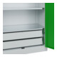C+P Schwerlastschrank Acurado Pro 1950 x 1200 x 500 mm 7035/6037