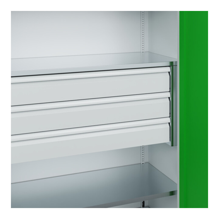 C+P Schwerlastschrank Acurado Pro 1950 x 1200 x 500 mm 7035/6037