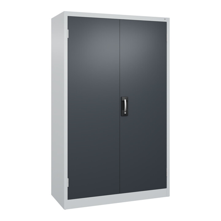 C+P Schwerlastschrank Acurado Pro 1950 x 1200 x 500 mm 7035/7016