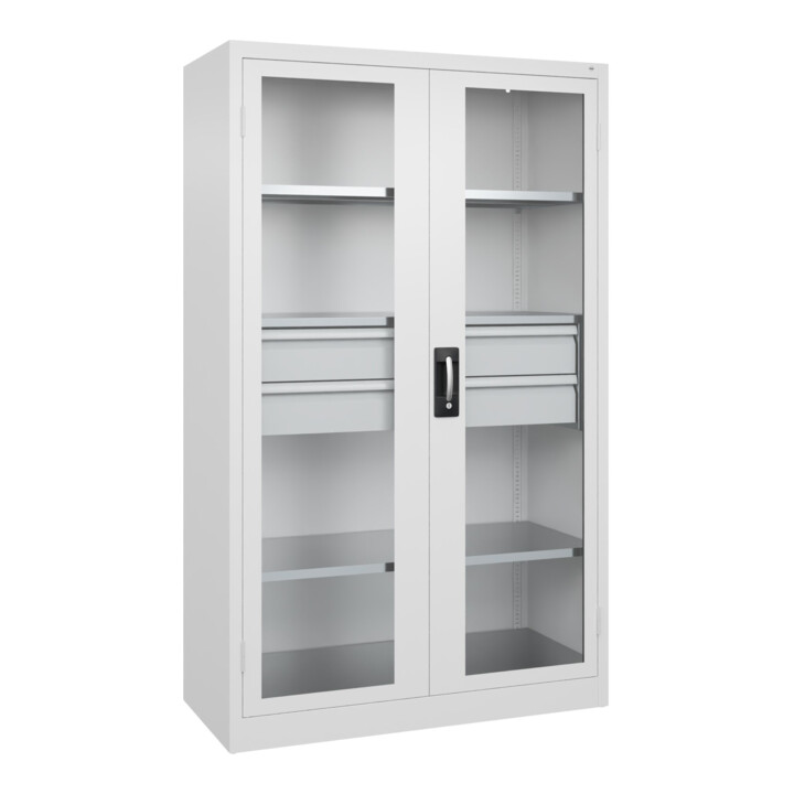 C+P Schwerlastschrank Acurado Pro 1950 x 1200 x 500 mm 9016/9016