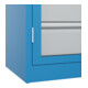 C+P Schwerlastschrank Acurado Pro 1950 x 1200 x 500 mm blau