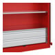 C+P Schwerlastschrank Acurado Pro 1950 x 1200 x 500 mm rot