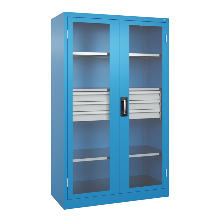 C+P Schwerlastschrank Acurado Pro 1950 x 1200 x 500mm 5012/5012